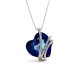 Korean Fashion Jewelry Crystal Necklace-True Love Eternal