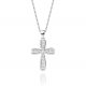 Classic Exquisite Cross Zircon Clavicle Chain